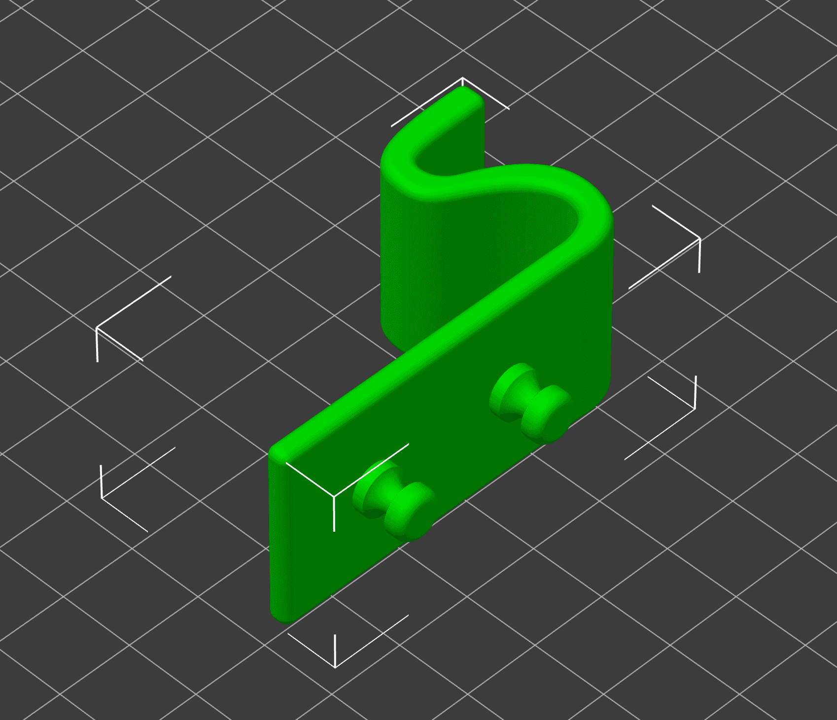 mailbox handle.3mf 3d model