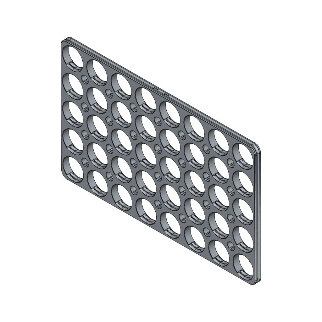 D-LOCK_PANEL.8X5-BLANK 3d model
