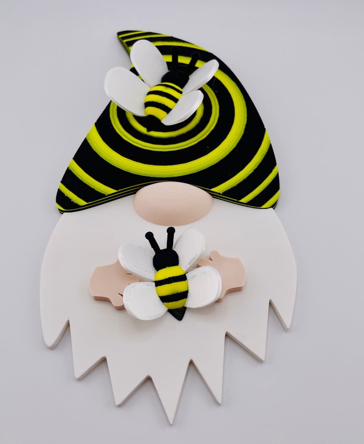 Magnetic Bee Hat For Gnome Modular Sign 3d model