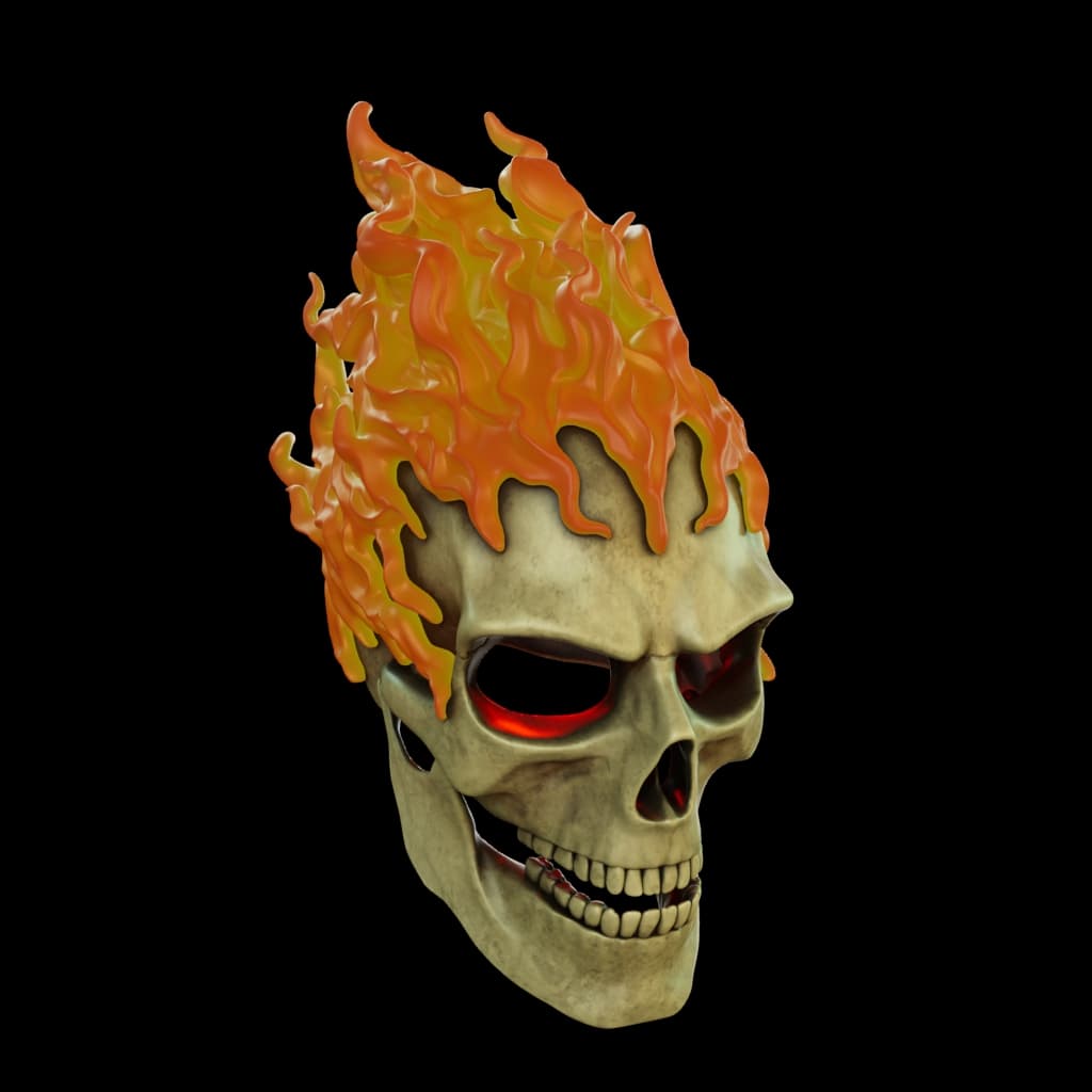 Ghost Rider 3d model