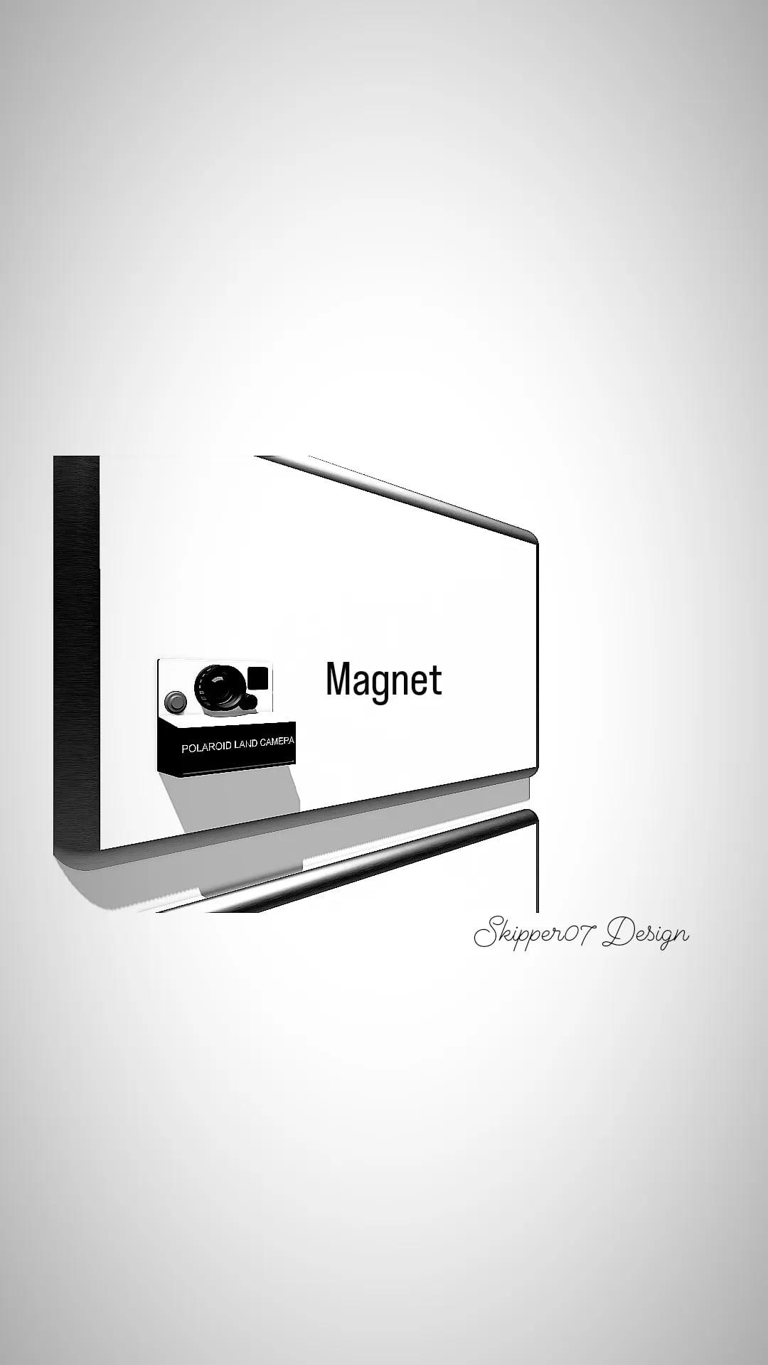 Polaroid  Magnet.stl 3d model