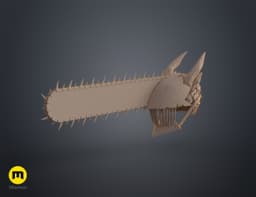 Chainsaw Man True Devil Form helmet 3d model