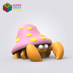 Parasect 3d model