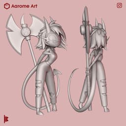 Millie Helluba Boss 3d model