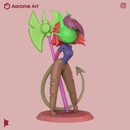 Millie Helluba Boss 3d model