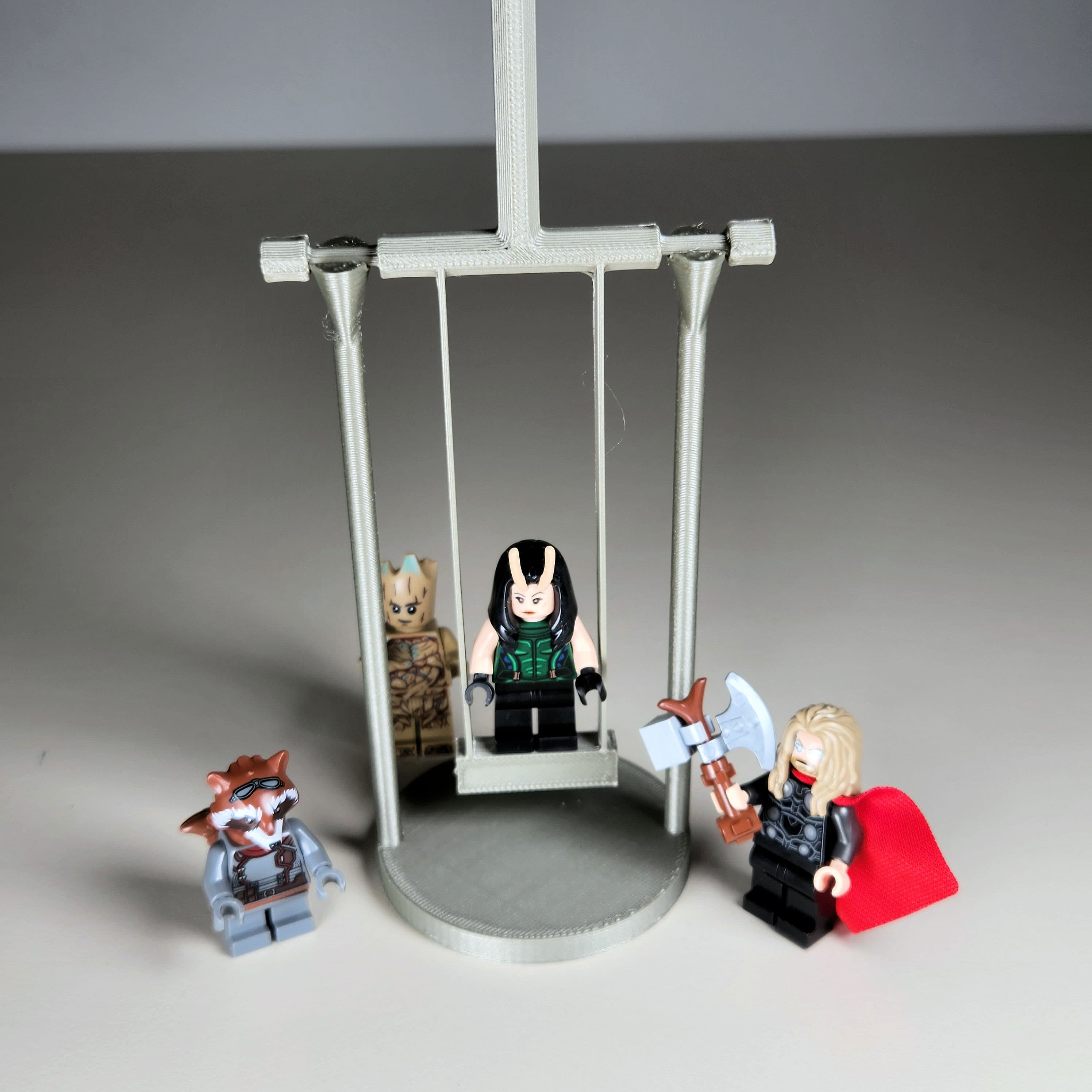 Lego Mini Fig Swing 3d model