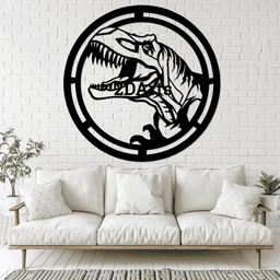 T-Rex Head 2D Wall Art/Window Art 3d model