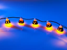Cute Candy Corn String Fairy Lights 3d model