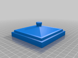 TARDIS lamp jewelry gift box necklace holder 3d model