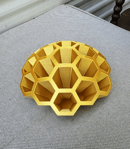 3D Honeycomb Pen Holder, Desk Organizer, Pen, Brush & Accessory Holder, Office Supplies 3d model