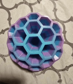 3D Honeycomb Pen Holder, Desk Organizer, Pen, Brush & Accessory Holder, Office Supplies 3d model