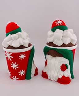 Hot Cocoa Gnome Container 3d model