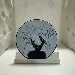 Taylor Swift Themed Coasters - Set of 4 3d model