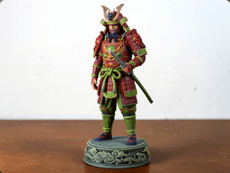 samurai warrior 3d model