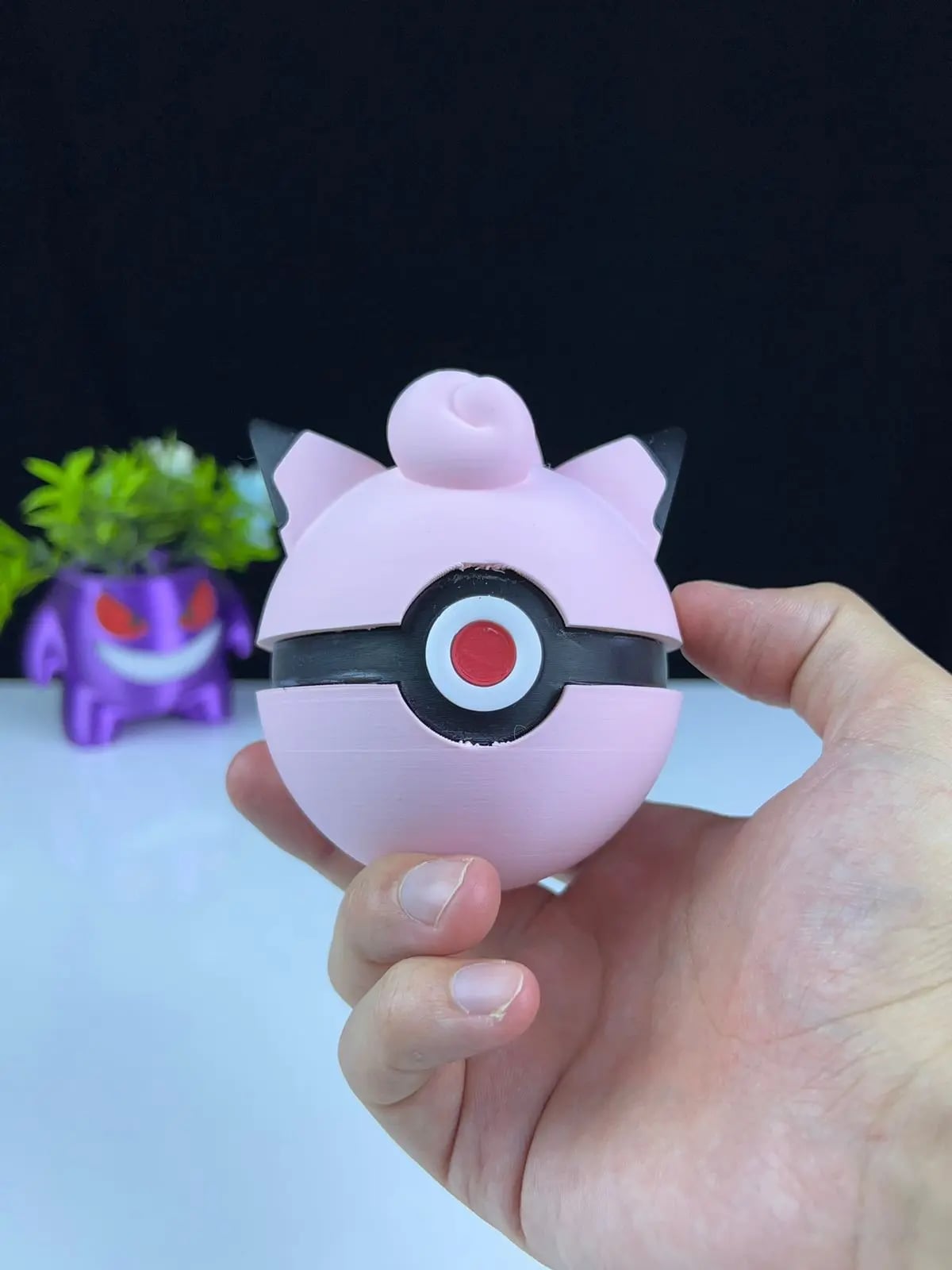 Clefairy Pokeball - Multipart 3d model