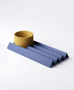 Modular Desk Organiser Type 4 3d model