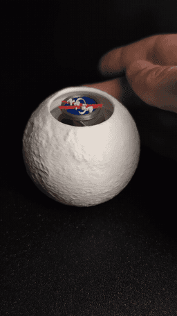Moon Ring Box 3d model