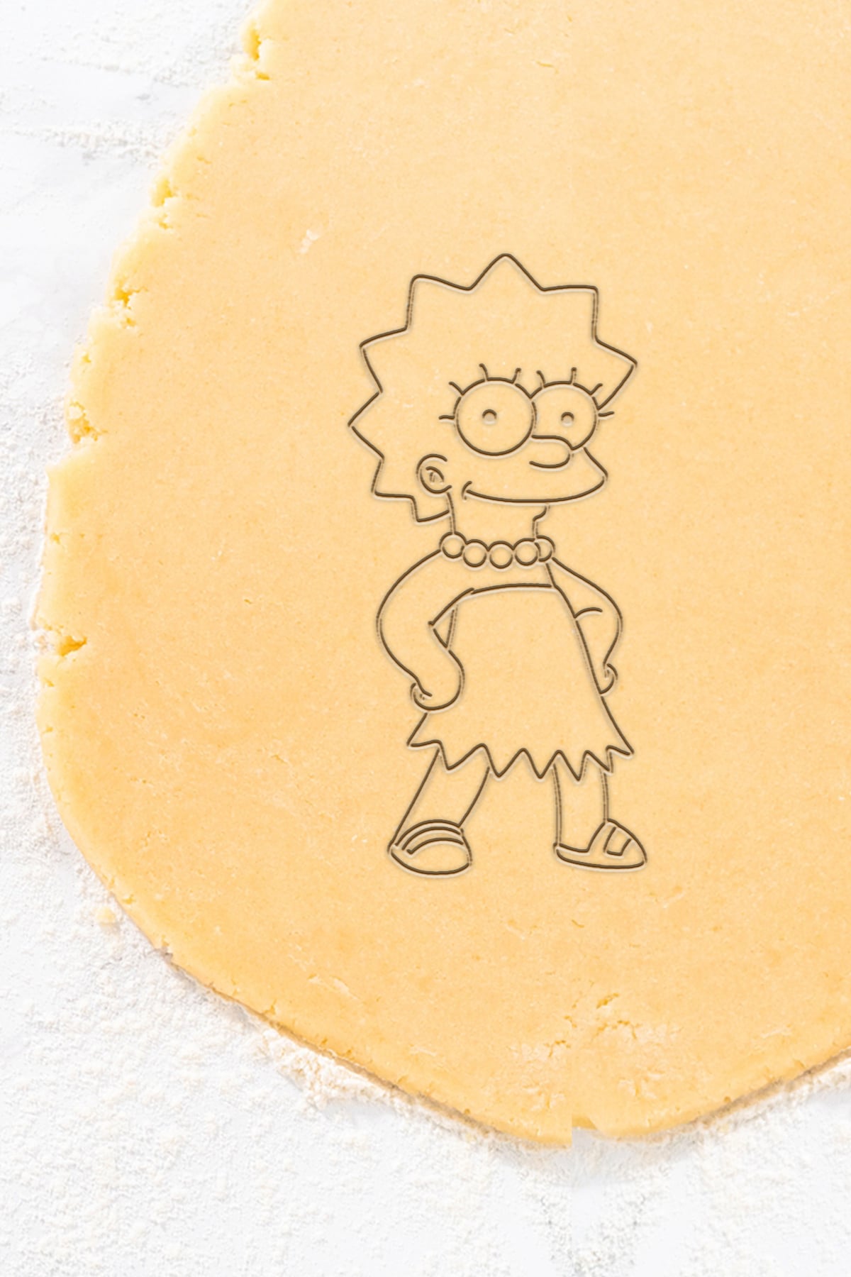 Simpson Cookie Cutter, Biscuit Cutter 3d model
