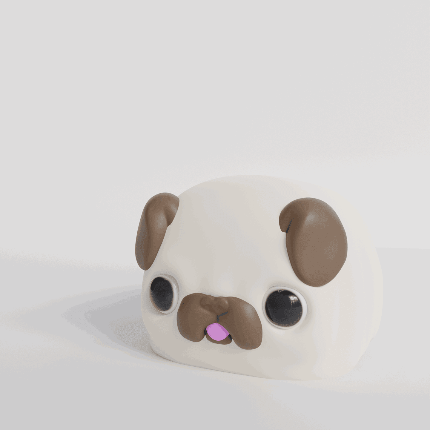 Pug Footling 3d model