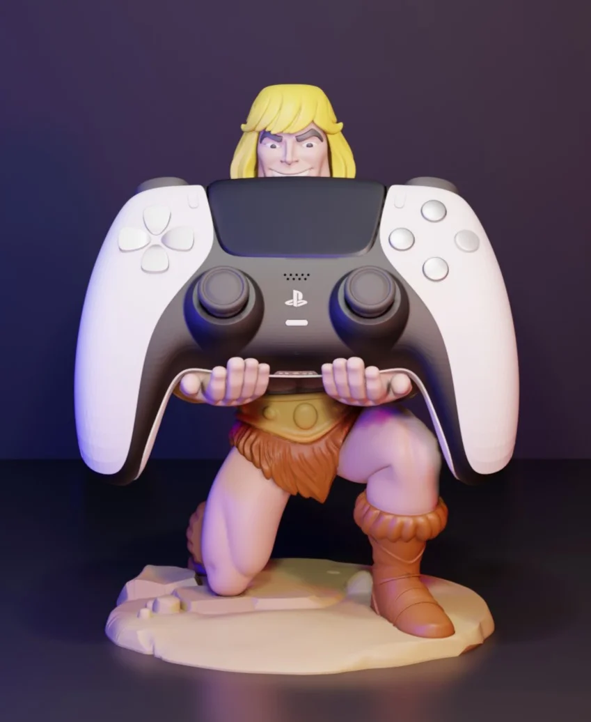 He-Man Controller Holder 3d model