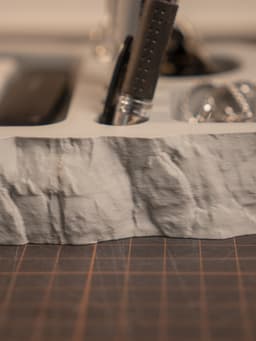 Rock Desk Organiser 3d model
