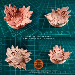 Stylized Land Shark Creature Miniature 3d model