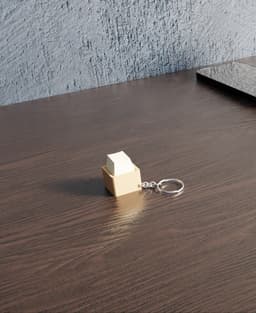 Keycap Fidget Clicker – Stress Relief Gadget 3d model