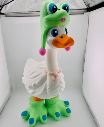 Frog Goose Gear for Porch Goose 3d model