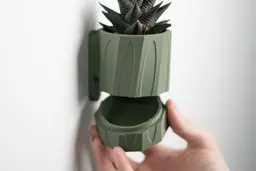 Twisted Deco Planter 3d model