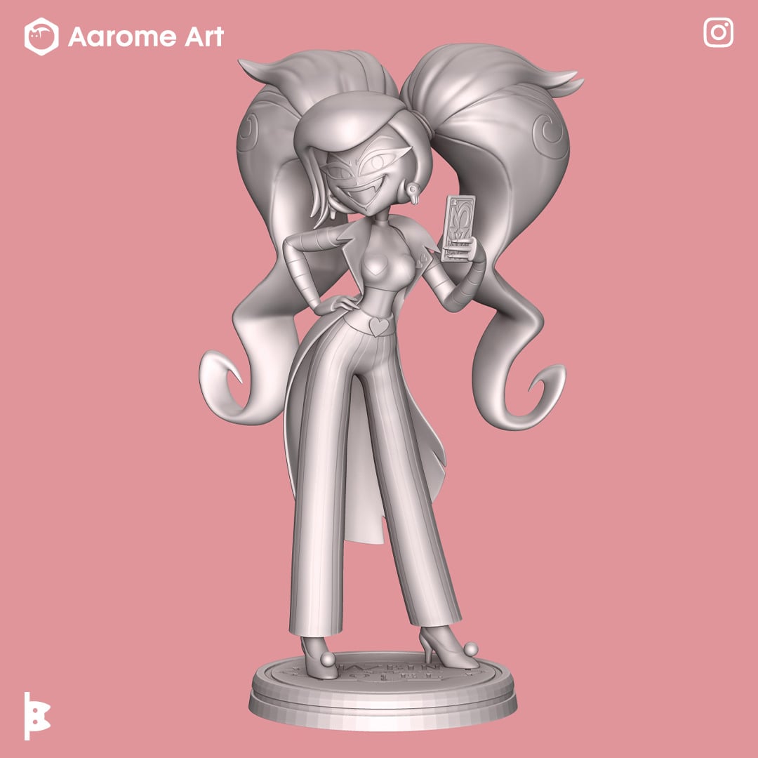 Velvette Hazbin Hotel 3d model