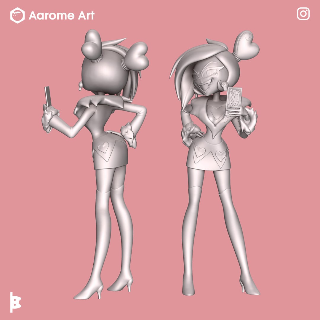 Velvette Hazbin Hotel 3d model