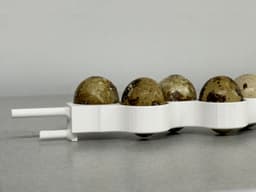 Regular Quail Eggs Basket Replacement for Maticoopx 30 or Zohoko 24 Incubators 3d model