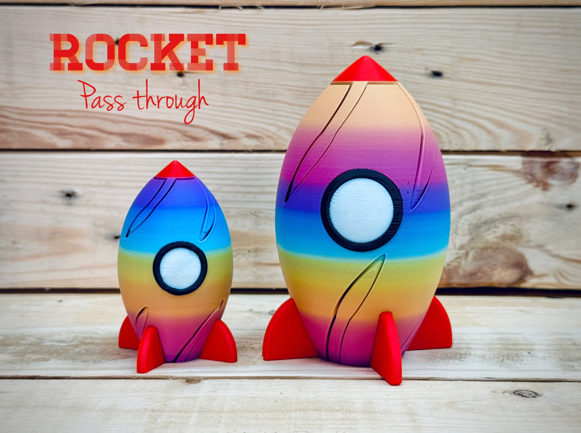 Rocket Pass Through 3d model