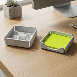 FOLDING SHEET METAL - ORGANIZER / OFFICE ESSENTIALS / MODERN & MINIMAL OFFICE DECOR 3d model