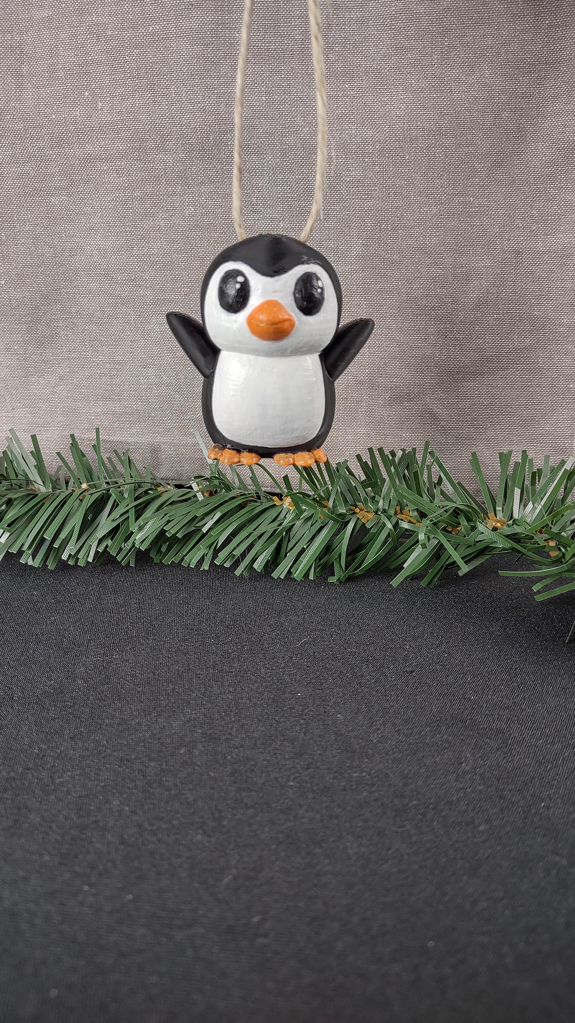 Penguin Ornament 3d model