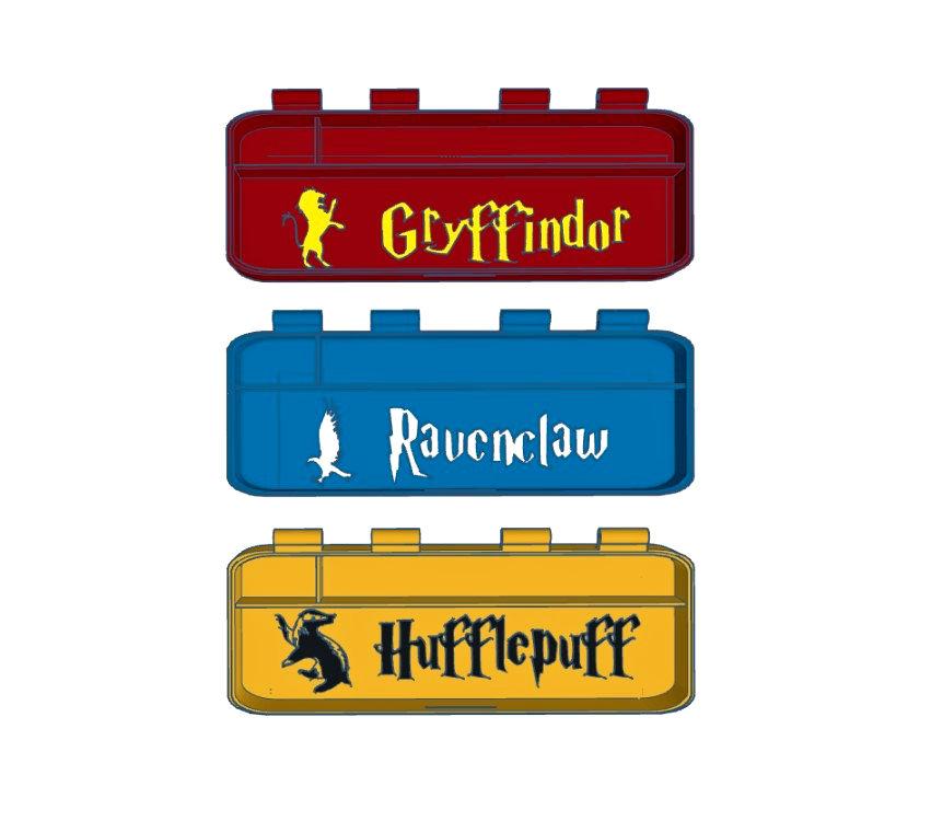 Harry Potter inspired pencil case 3d model