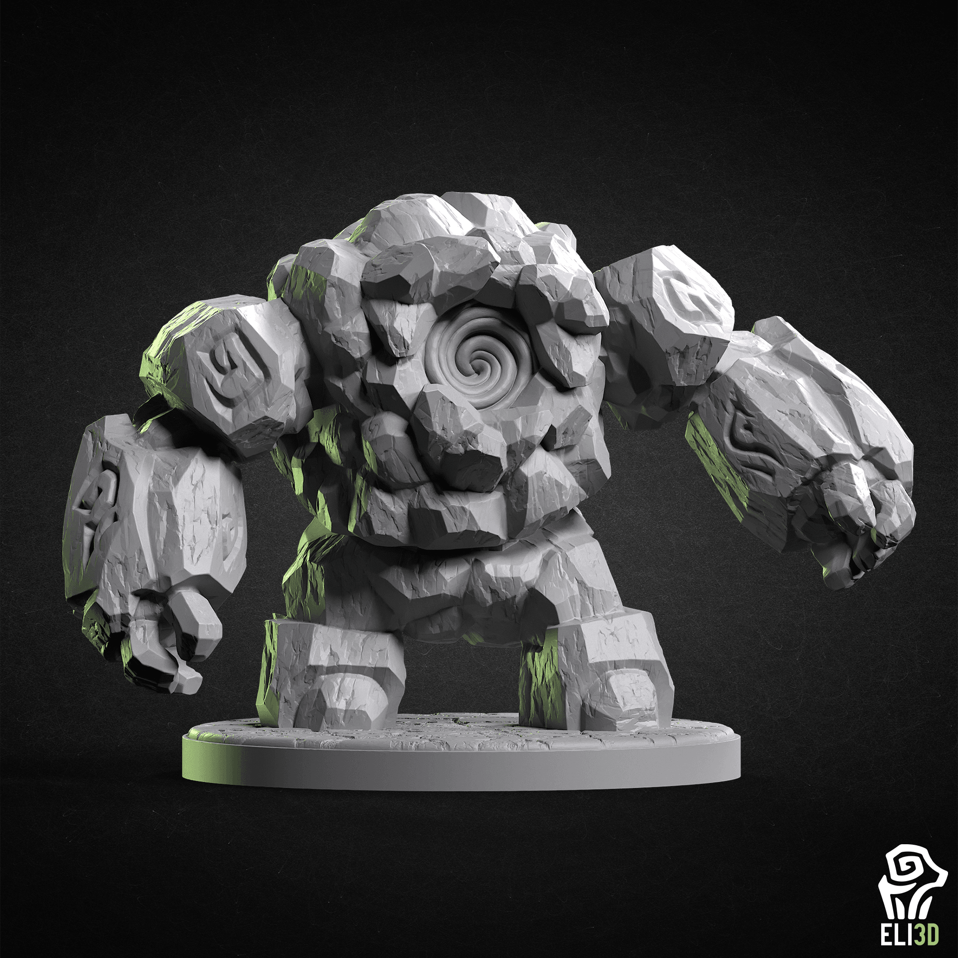Stone Golems 3d model