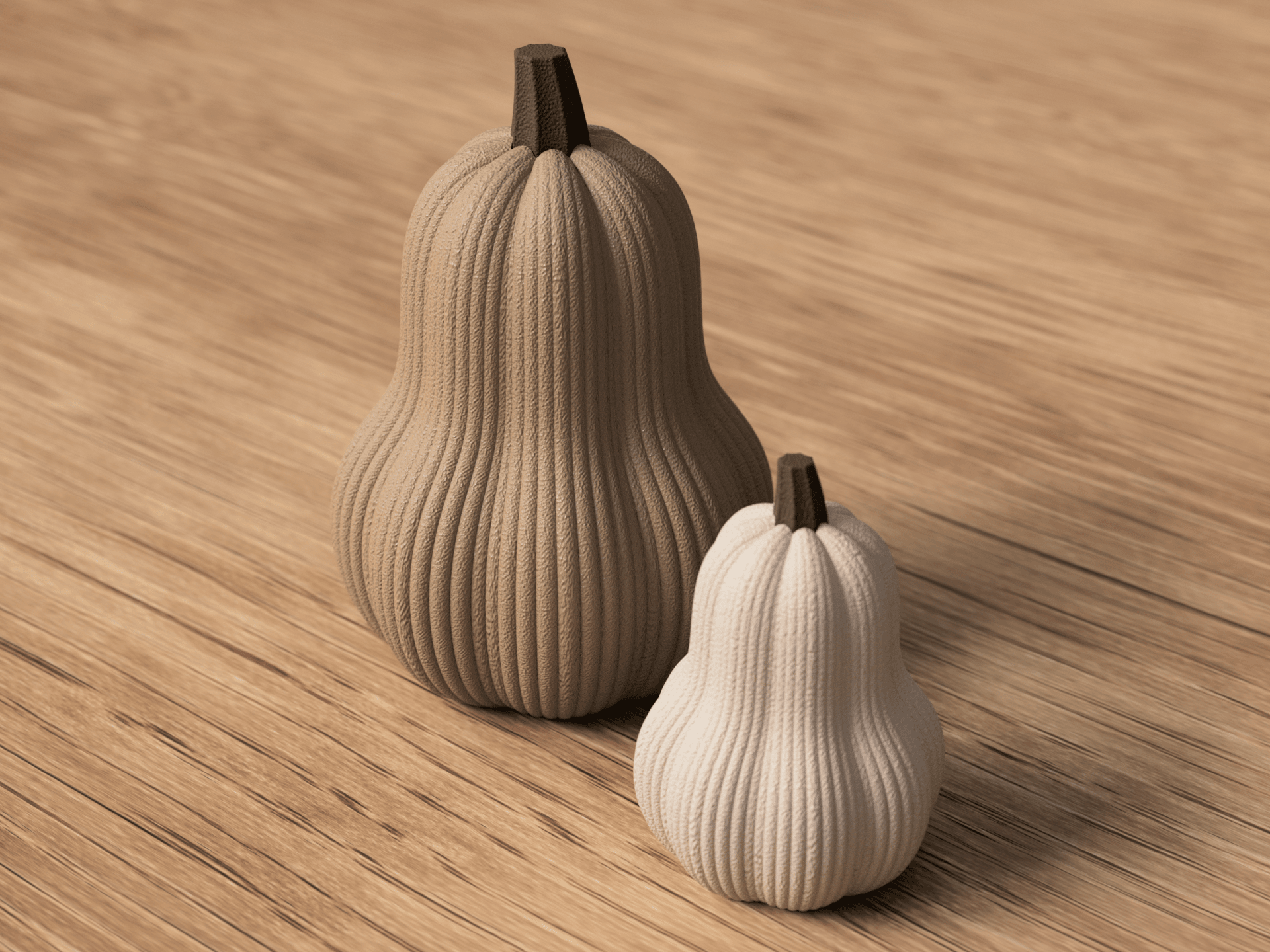 Butternut Pumpkin 3d model