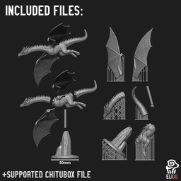 Dragons 3d model