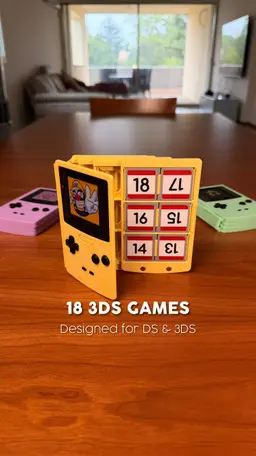 GAMES BOOK V2 | SWITCH, DS, 3DS, SD CARD & MICRO SD 3d model