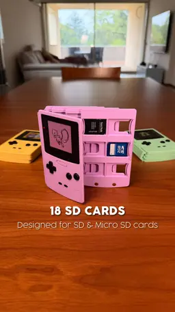 GAMES BOOK V2 | SWITCH, DS, 3DS, SD CARD & MICRO SD 3d model