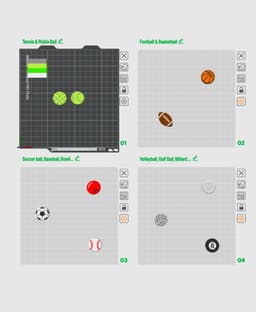 Big Beads: Sports Themed 3d model
