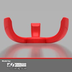 Sphere stand with 3 prongs - Ball Holder 3d model