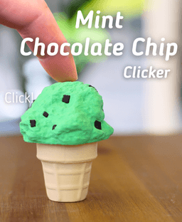 Mint Chocolate Chip Clicker 3d model