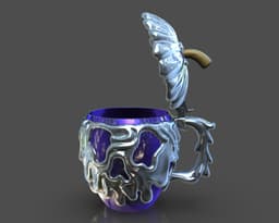 Poison Apple Mug 3d model