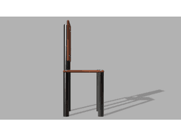 Chair for modern table 3d model