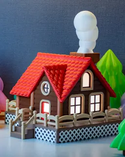 Cozy Cabin - No AMS (or similar system) required 3d model