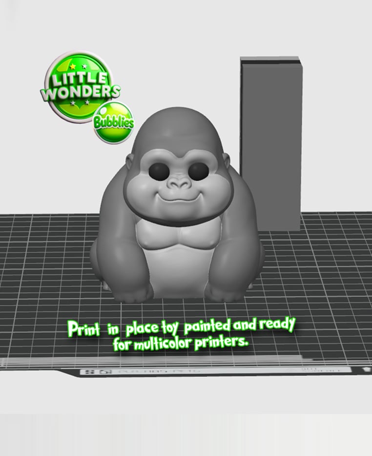 Gorilla Dad 3d model
