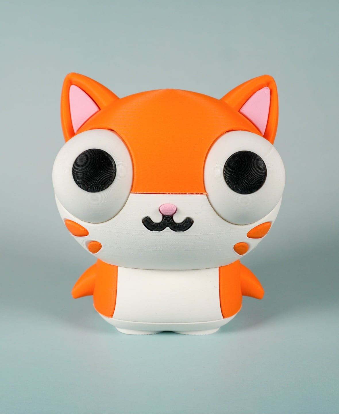 (Small) Cat Mimi (NO AMS/NO Support/No Glue) 3d model
