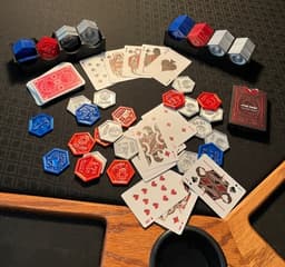 Chip Tray For Star Wars Themed Poker Chips 3d model
